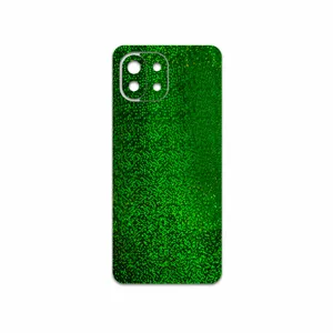MAHOOT Green-Holographic Cover Sticker for Xiaomi 11 Lite 5G NE