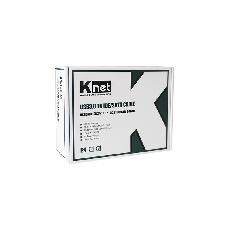 مبدل USB 3.0 به SATA/IDE کی نت مدل K-COU30IDE