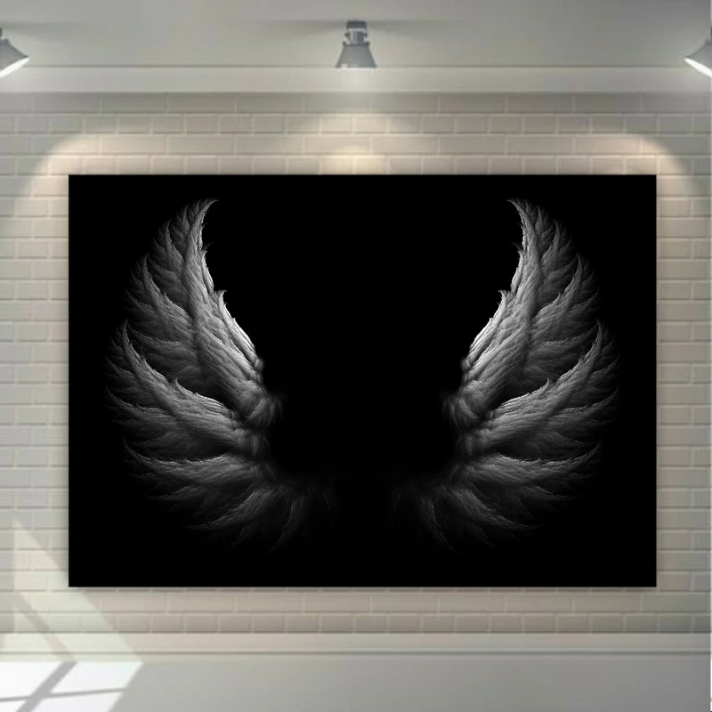  پوستر پارچه ای طرح بال مدل خفاشی کد GR448