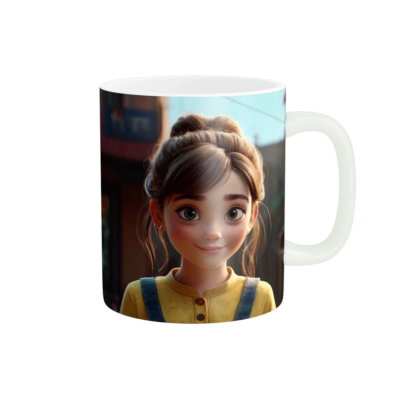 ماگ پاد آفرین طرح دختر کد 6169