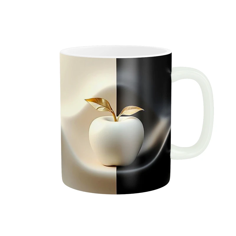 ماگ پاد آفرین طرح سیب کد 4211