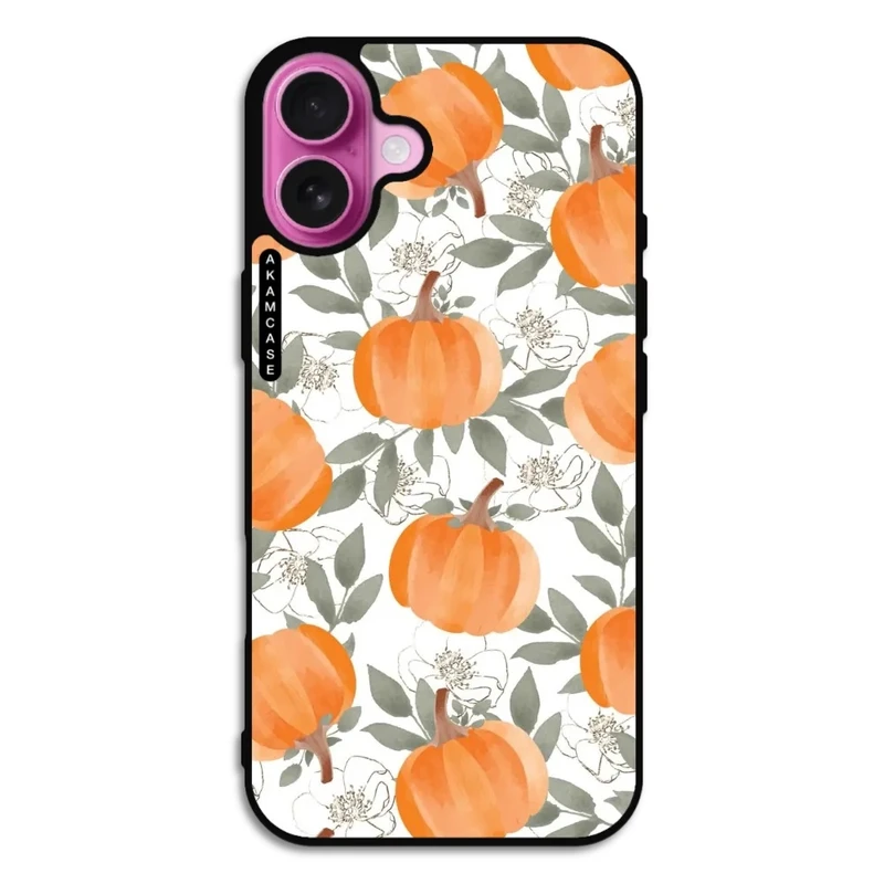 کاور آکام مدل AMC-WA16PLUS-PUMPKIN-27 مناسب برای گوشی موبایل اپل iPhone 16 Plus 