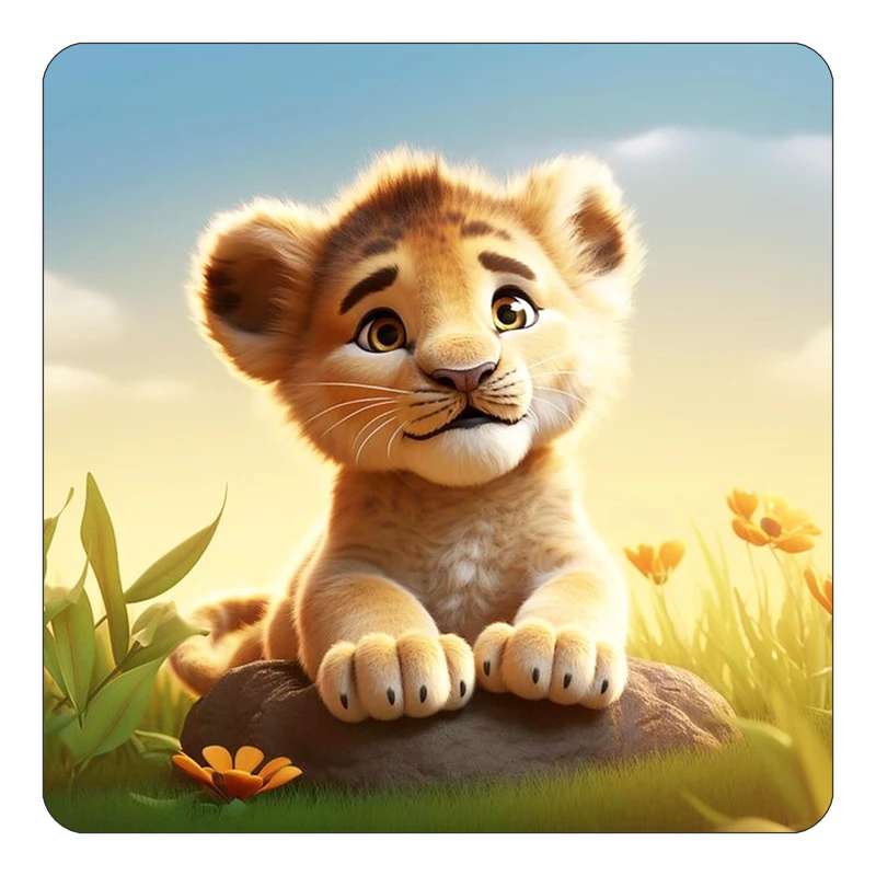 مگنت کاکتی طرح حیوانات کارتونی مدل mp27319