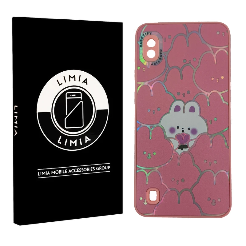 کاور لیمیا مدل فانتزی لنزدار طرح عروسکی شبرنگی مناسب گوشی موبایل سامسونگ Galaxy A10 / M10