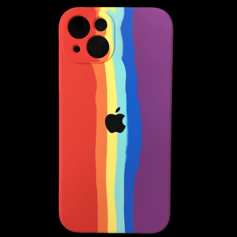 کاور مدل سیلیکونی طرح آبرنگی مناسب برای گوشی موبایل اپل Iphone 13 