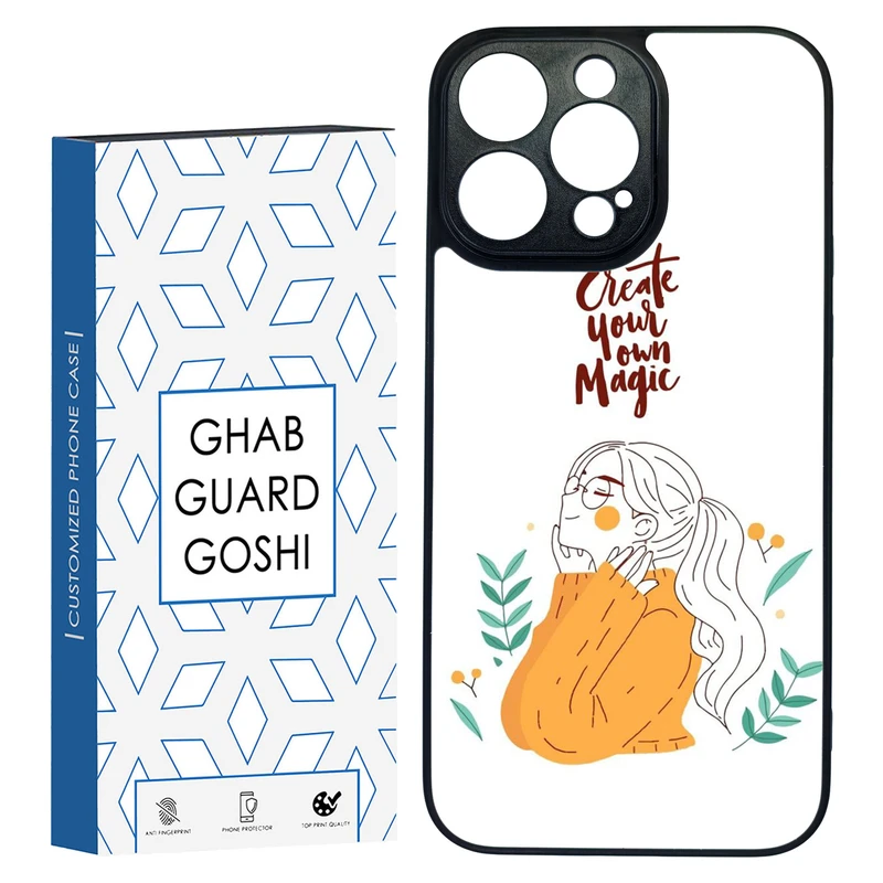 کاور قاب گارد گوشی طرح دخترانه کد TPU-050 مناسب برای گوشی موبایل اپل Iphone 14 PRO MAX