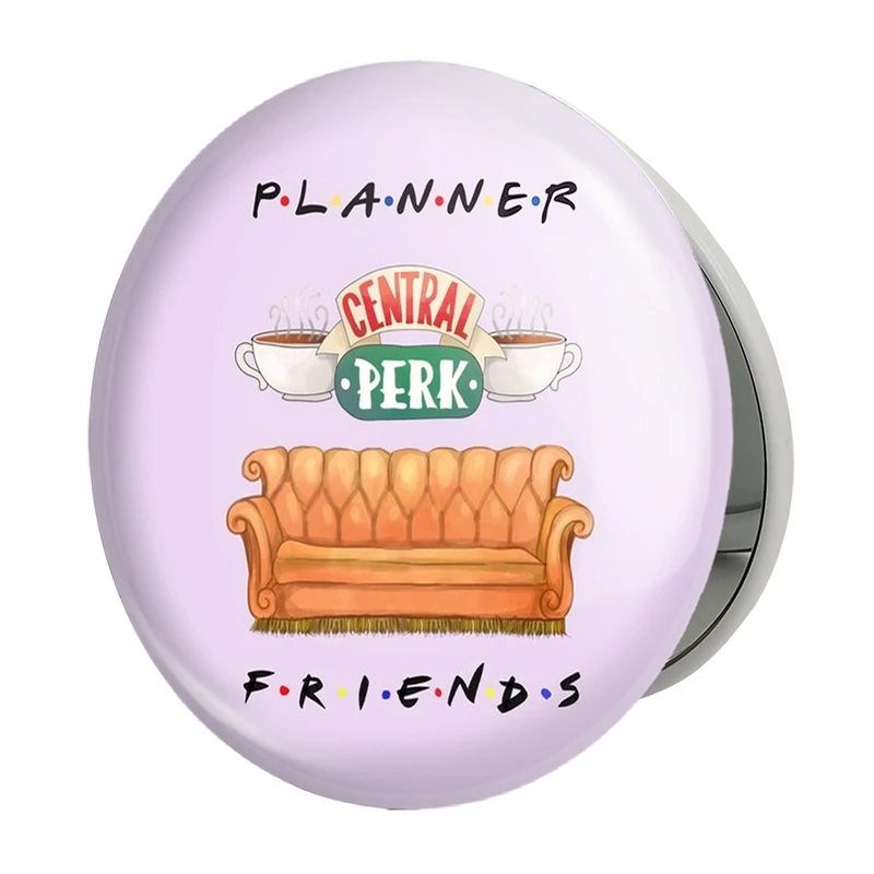 آینه جیبی خندالو طرح فرندز Friends مدل تاشو کد 31163