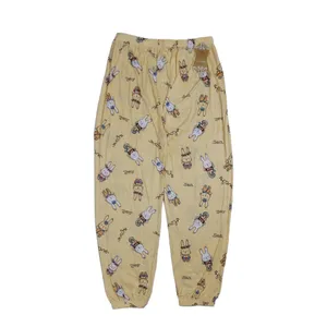 شلوار زنانه مدل گیاهی پنبه ای خرگوش