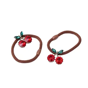 کش مو زنانه مدل گیلاسی بسته 2 عددی