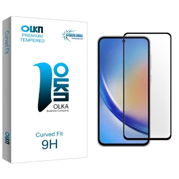 محافظ صفحه نمایش شیشه ای کولینگ مدل Olka مناسب برای گوشی موبایل سامسونگ Galaxy A35