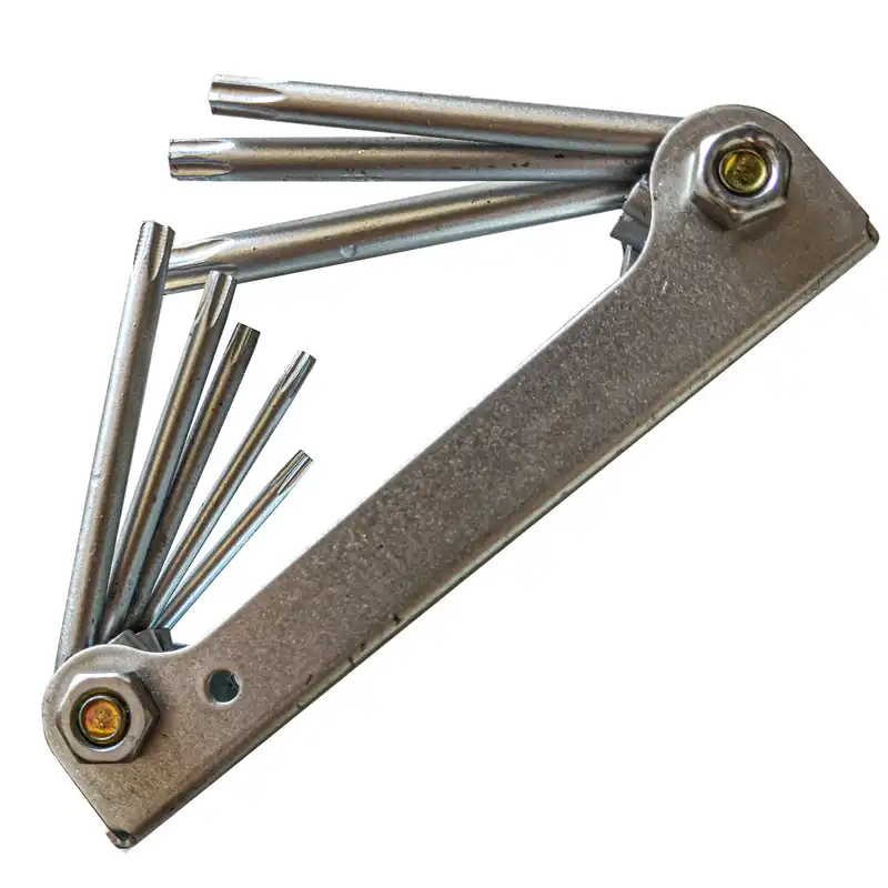 آچار الن ستاره ای فرد مدل CRV 2020 مجموعه 8 عددی