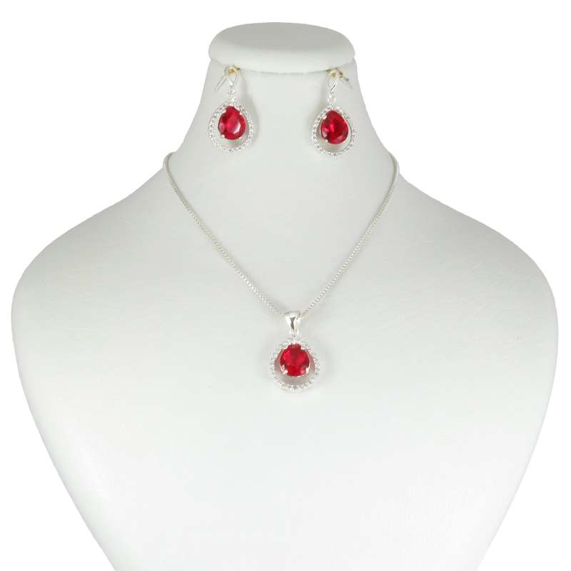 نیم ست نقره زنانه مدل AV182-S10 C5