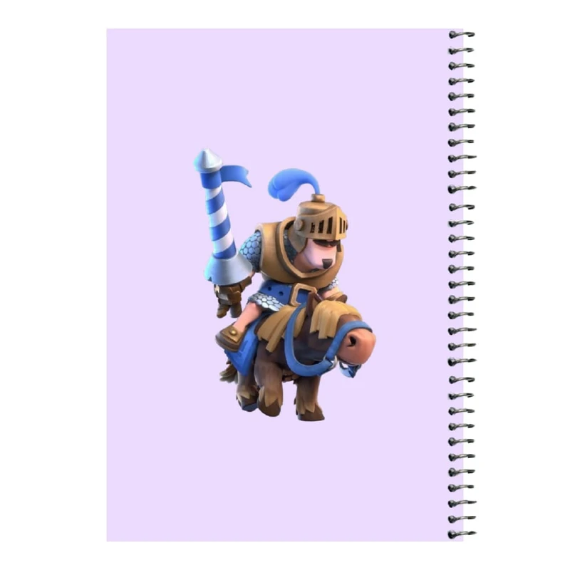 دفتر مشق 80 برگ اس جی مدل کلش کد 11