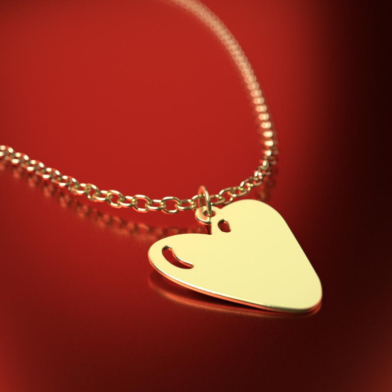 آویز ساعت طلا 18 عیار زنانه مدوپد مدل قلب کد CA17561