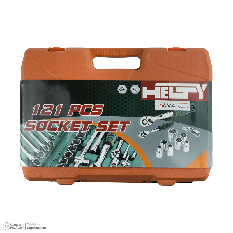 مجموعه 121 عددی ابزار هلتی مدل سما تولز