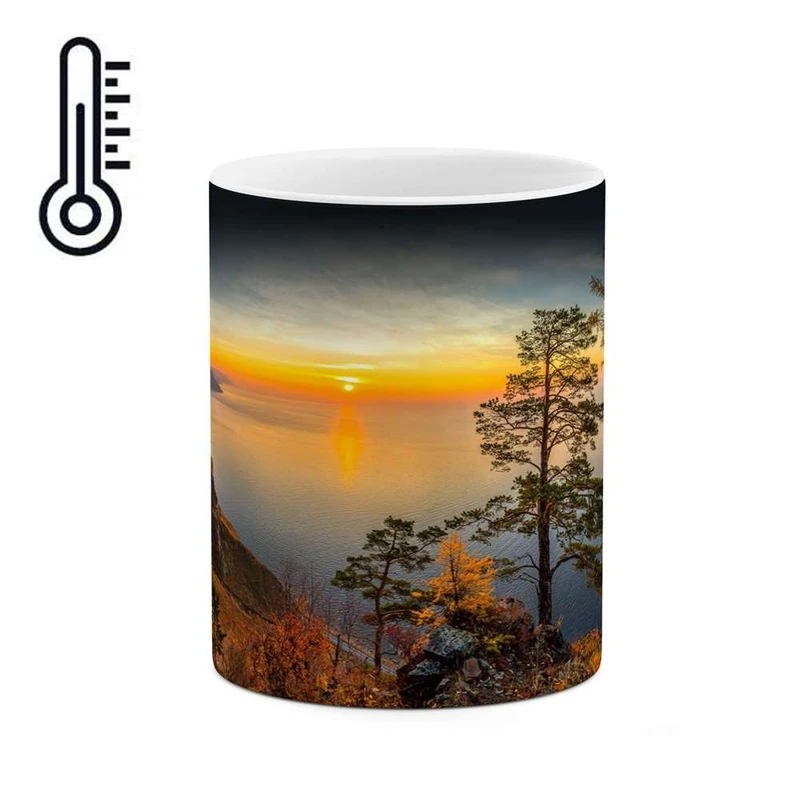 ماگ حرارتی کاکتی مدل منظره کد mgh16593