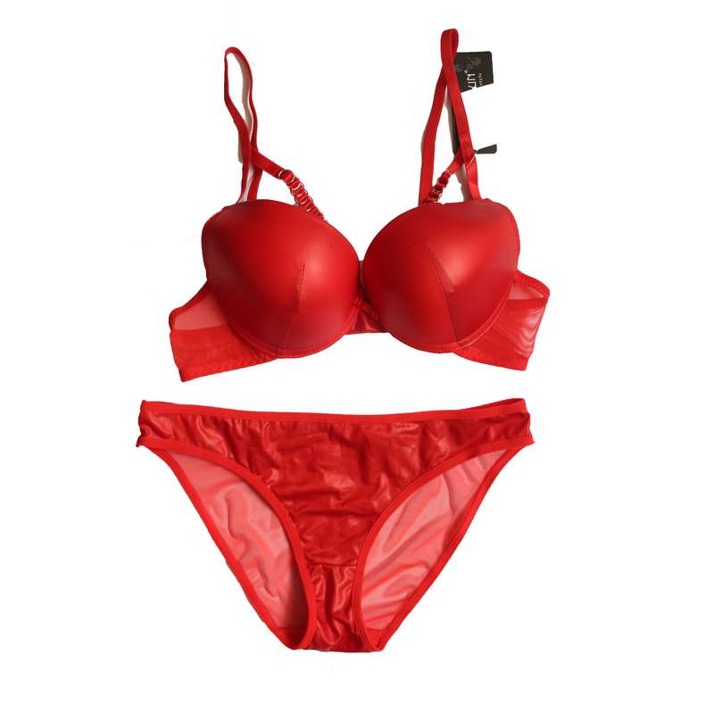 ست شورت و سوتین زنانه مدل چرم k1