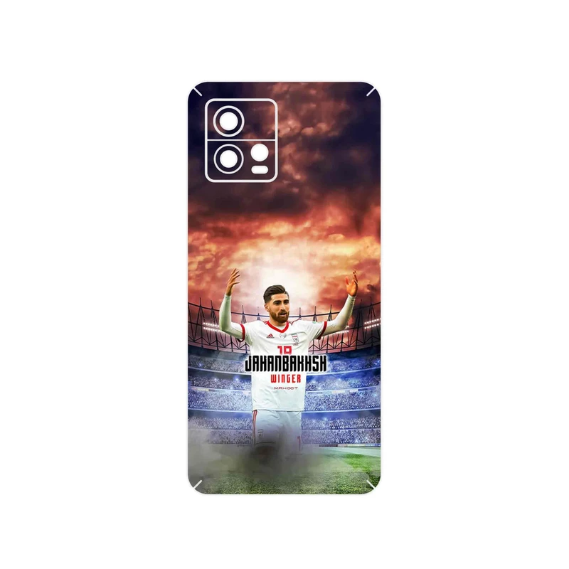 برچسب پوششی ماهوت مدل Alireza Jahanbakhsh مناسب برای گوشی موبایل موتورولا Moto G72