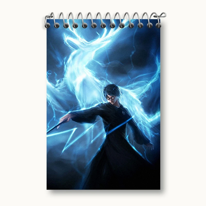 دفتر یادداشت 50 برگ خندالو مدل هری پاتر (Harry Potter) کد F2487