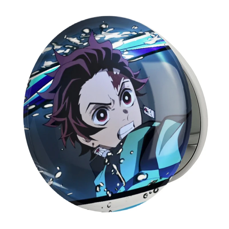 آینه جیبی خندالو طرح تانجیرو کامادو انیمه شیطان کش مدل تاشو کد 12808 