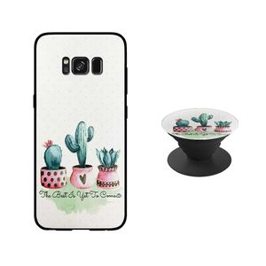 نقد و بررسی کاور دکین مدل Rikki طرح Cactus مناسب برای گوشی موبایل سامسونگ Galaxy S8 Plus به همراه پایه نگهدارنده توسط خریداران