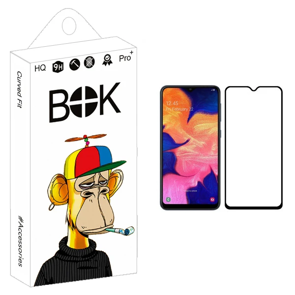 محافظ صفحه نمایش بوک مدل +HD مناسب برای گوشی موبایل سامسونگ Galaxy A10