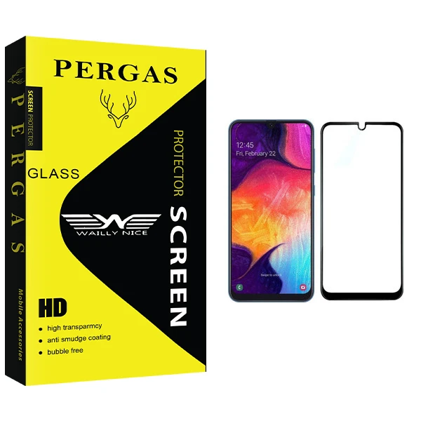 محافظ صفحه نمایش وایلی نایس مدل Pergas Glass مناسب برای گوشی موبایل سامسونگ Galaxy A10