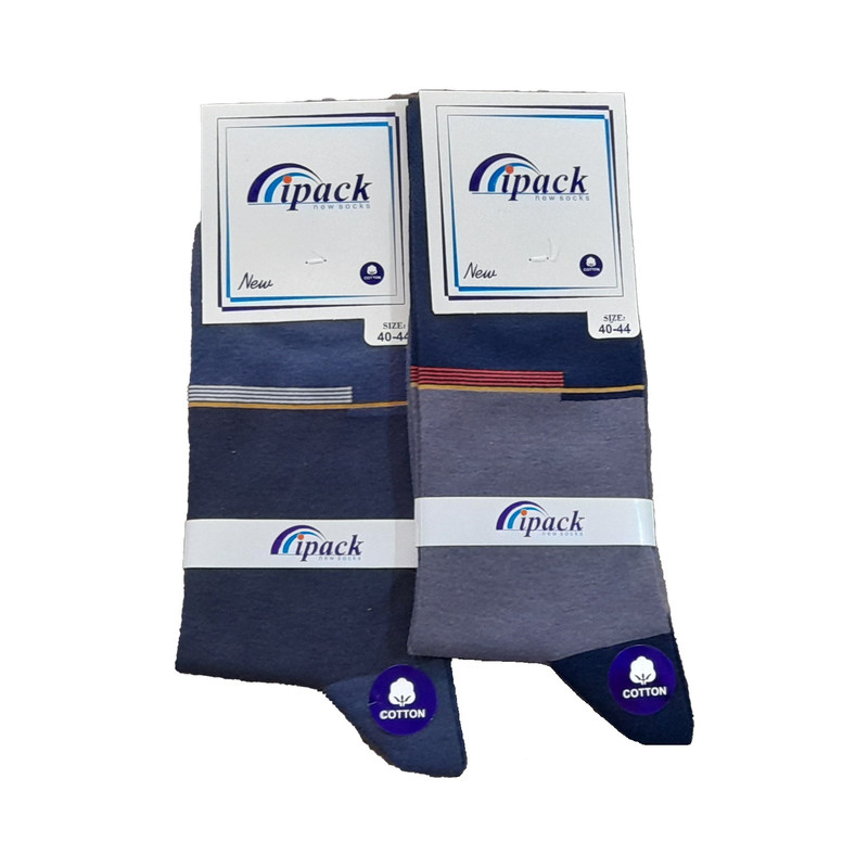 جوراب مردانه آی پک طرح رامز کد BR1021084L2 مجموعه 2 عددی