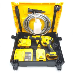 کارواش شارژی نیوپاور مدل براشلس کد DXR911 مجموعه 10 عددی