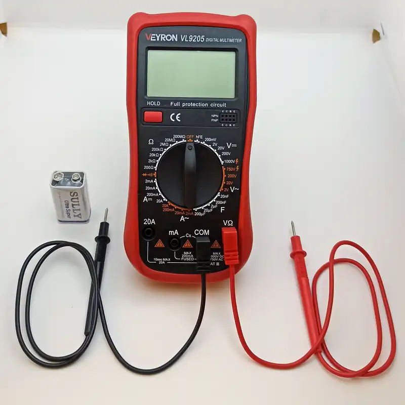 مولتی متر دیجیتال ویرون مدل VL-9205A