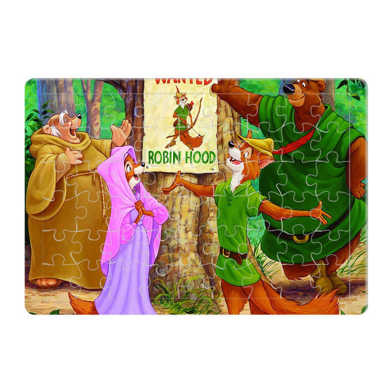 پازل 54 تکه هومرو مدل PL355 طرح انیمیشن رابین هود