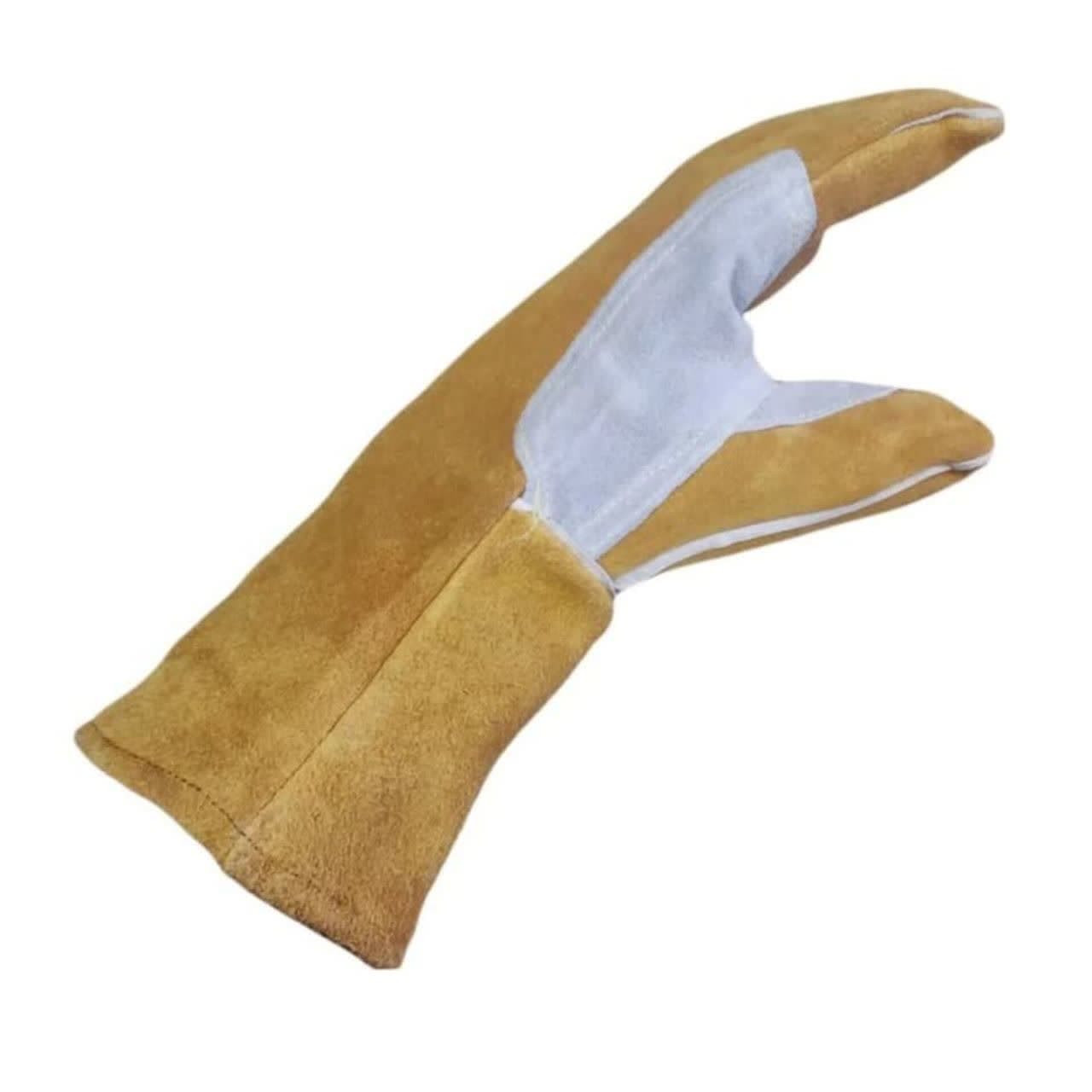 دستکش ایمنی مدل نسوز چرم کد IAM190