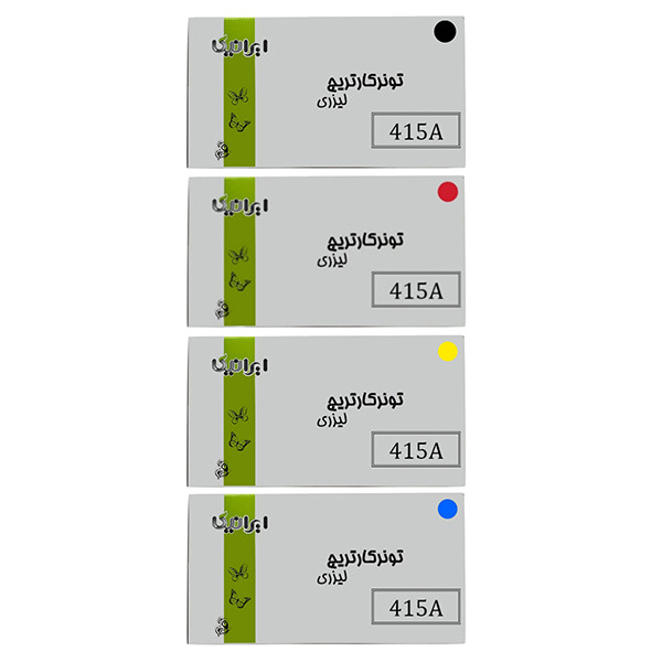 تونر ایرانیکا مدل 415A مجموعه 4 عددی