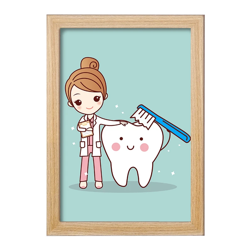 تابلو خندالو مدل دندان و دندان پزشکی کودکانه کد 36694