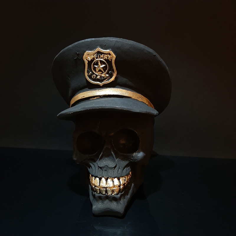 مجسمه مدل اسکلت پلیس