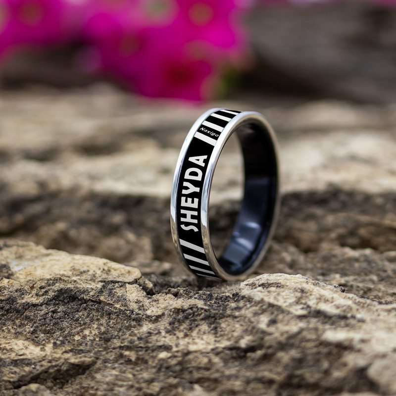 انگشتر ناکسیگو مدل شب تاب طرح شیدا کد RB15747