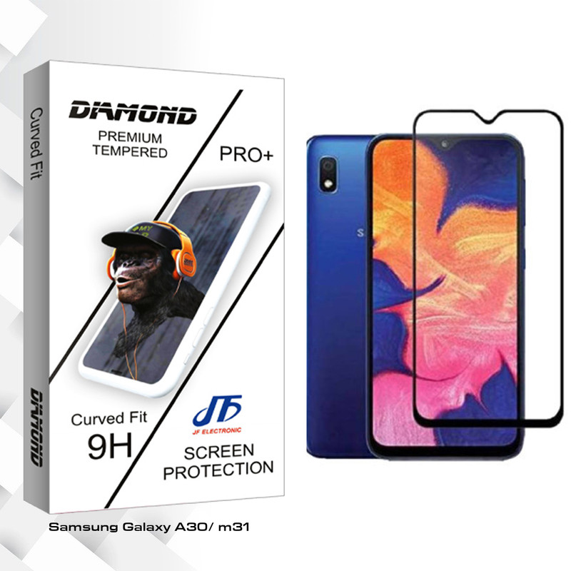 محافظ صفحه نمایش سرامیکی مات جی اف مدل Diamond glass مناسب برای گوشی موبایل سامسونگ Galaxy A30/ m31