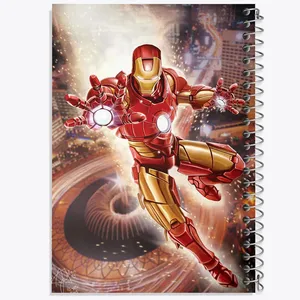 دفتر مشق 50 برگ خندالو مدل آیرون من مارول Marvel کد 19376