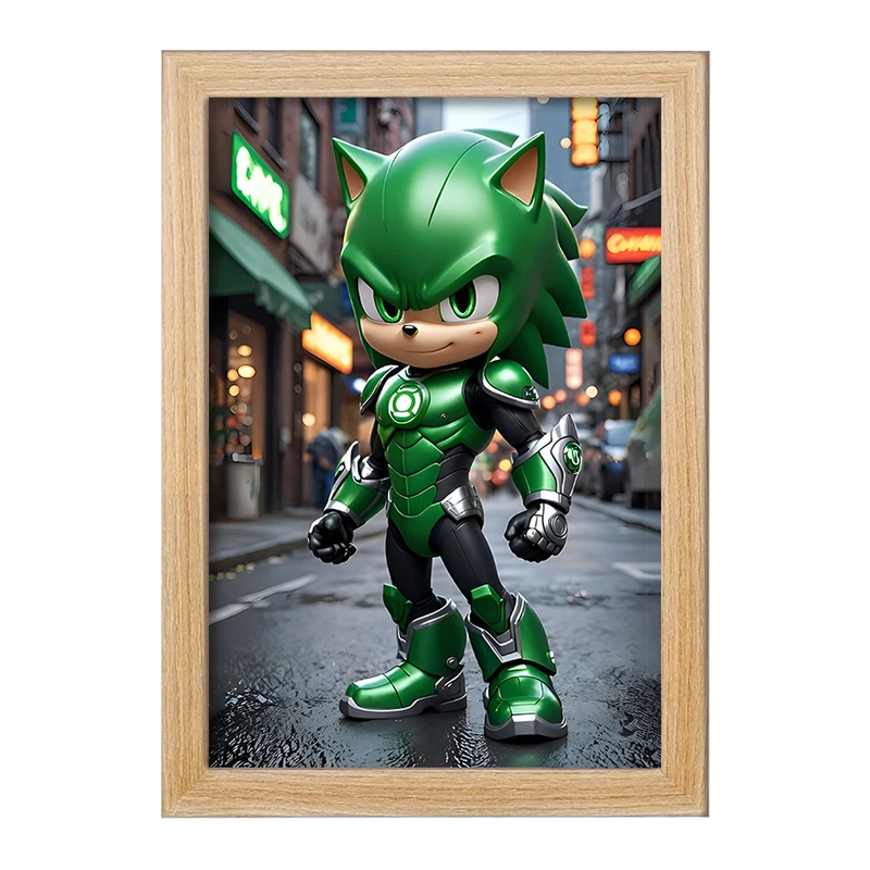 تابلو خندالو مدل سونیک کد F6878