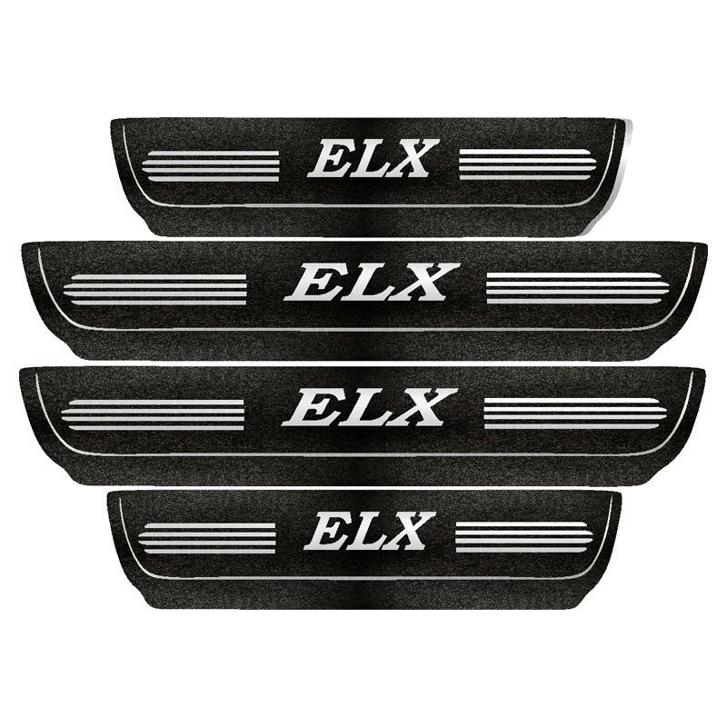 برچسب بدنه خودرو مهدیار طرح پارکابی چرم ELX کد pka1093 بسته 4 عددی