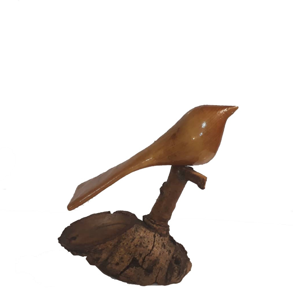 مجسمه چوبی طرح پرنده مدل pz15