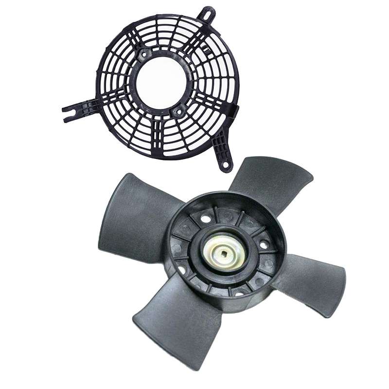 پروانه فن کولر یدک چی کد SANDEN 72123-130 مناسب برای پراید مجموعه 2 عددی