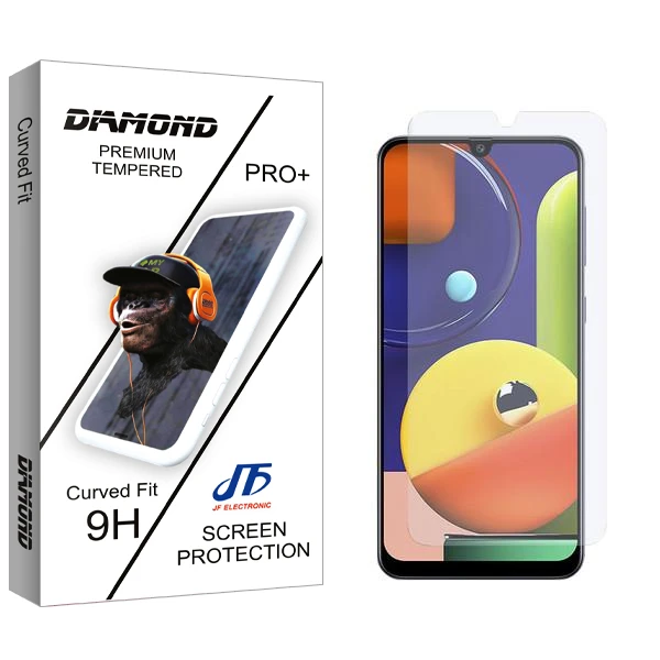 محافظ صفحه نمایش جی اف مدل Diamond مناسب برای گوشی موبایل سامسونگ Galaxy A50s