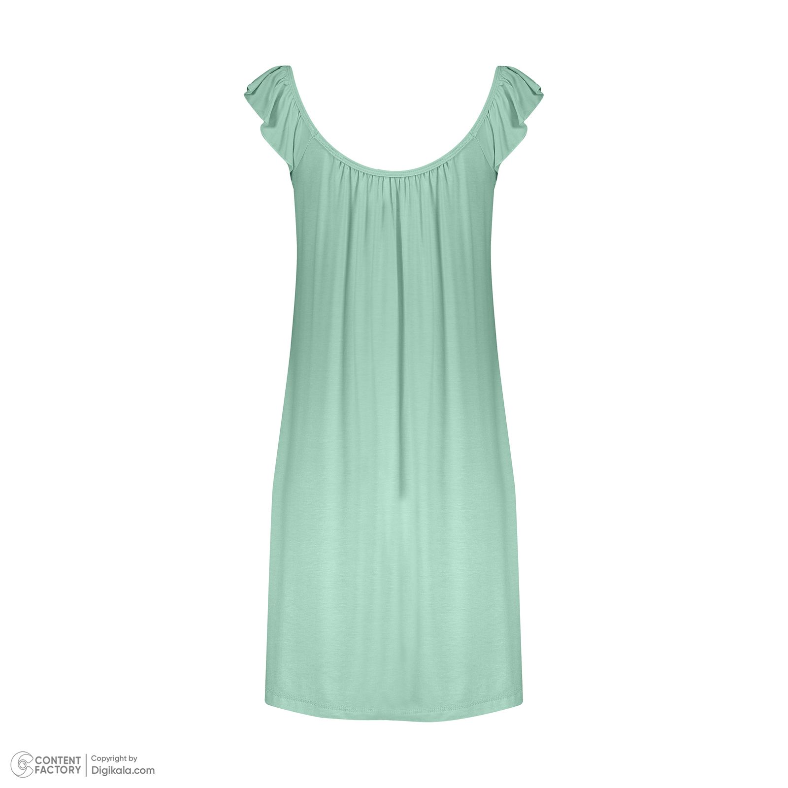 پیراهن آستین کوتاه زنانه ناربن مدل 1521912 رنگ سبز روشن -  - 2