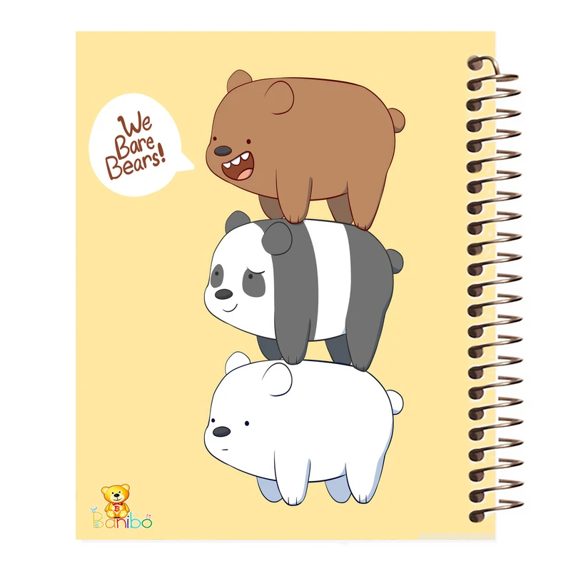 دفتر نقاشی 50 برگ بانیبو مدل خرس کد 2707