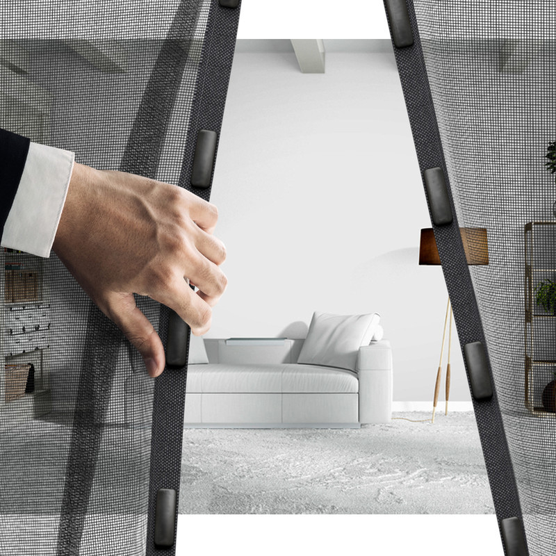 پرده توری مگنتیک سندس مدل S30 سایز 90x200 سانتی متر