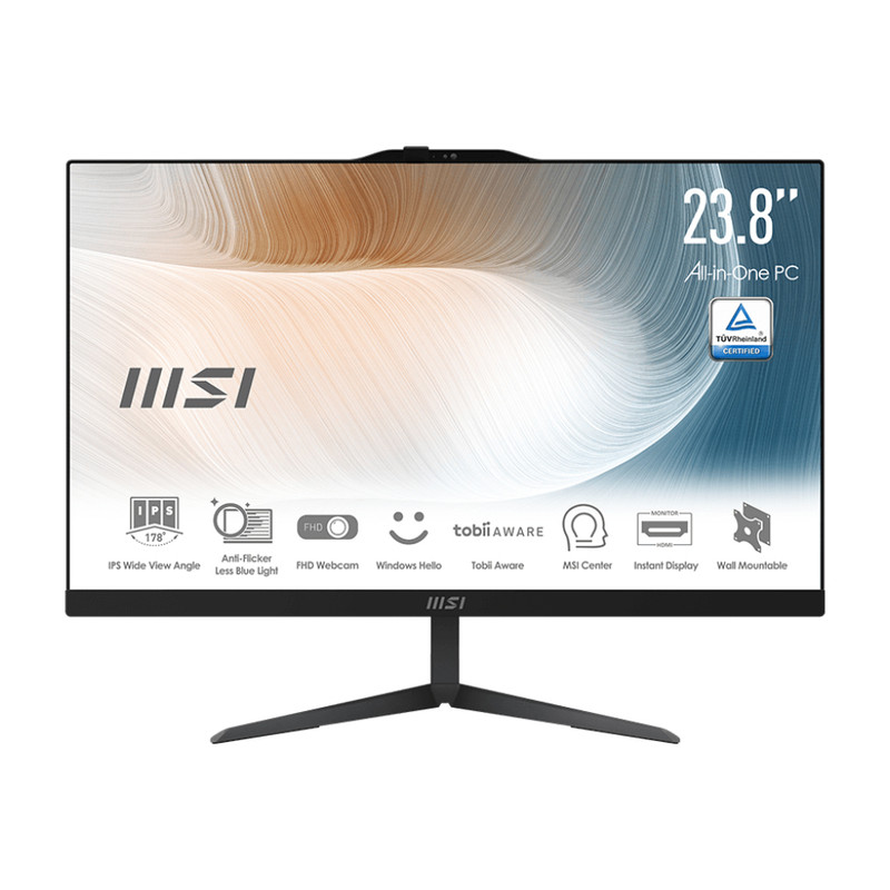 کامپیوتر همه کاره 23.8 اینچ ام اس آی مدل AM242 12M-i3 8GB 500GB Iris Xe