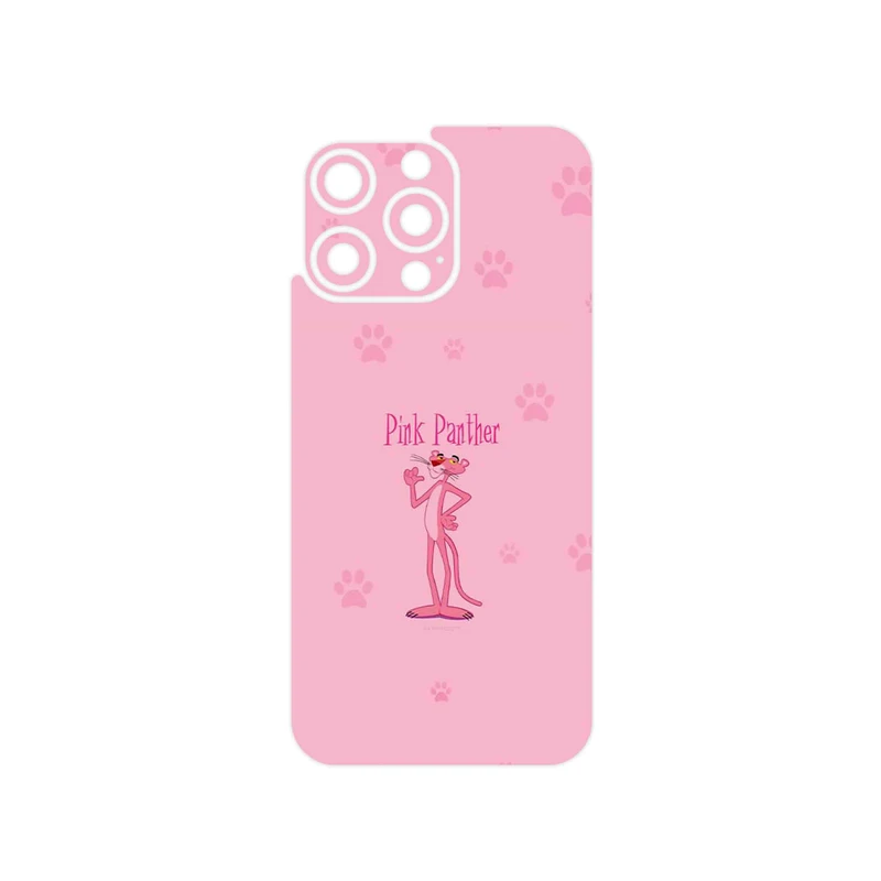 برچسب پوششی ماهوت مدل The Pink Panther مناسب برای گوشی موبایل اپل iPhone 15 Pro Max