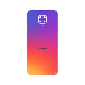 MAHOOT Instagram Cover Sticker for Xiaomi Redmi Note 9 Pro