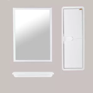 ست آینه و باکس و اتاژور سرویس بهداشتی البرز مدل گریس 60